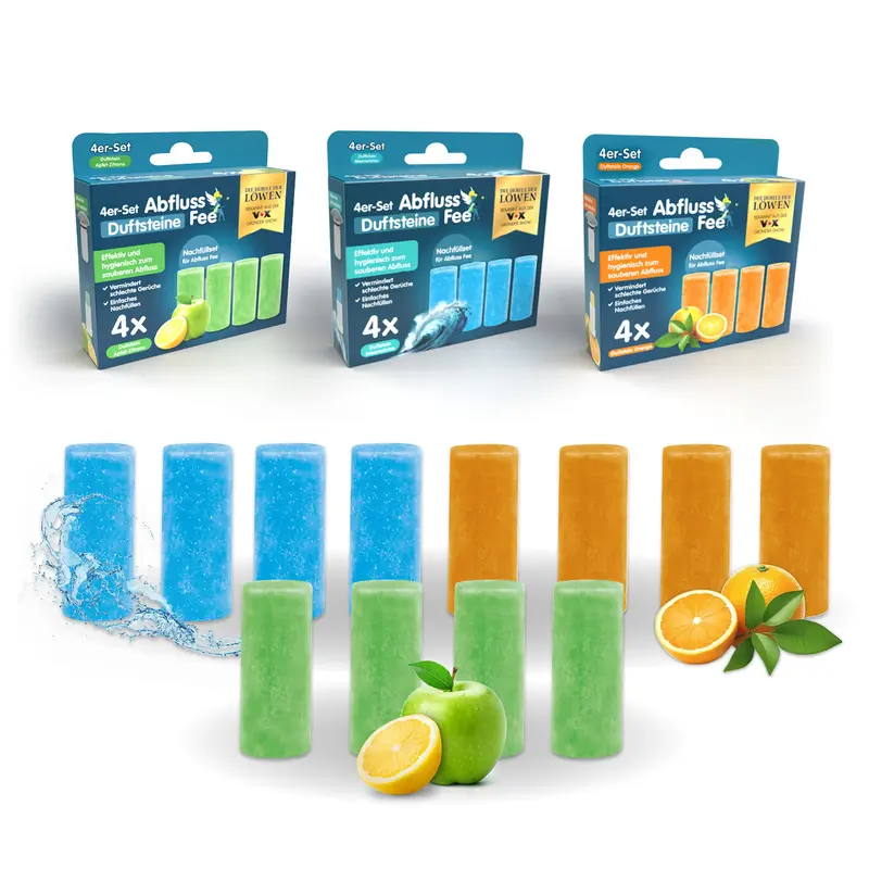 12er Set Reinigungssteine - Duft Bundle