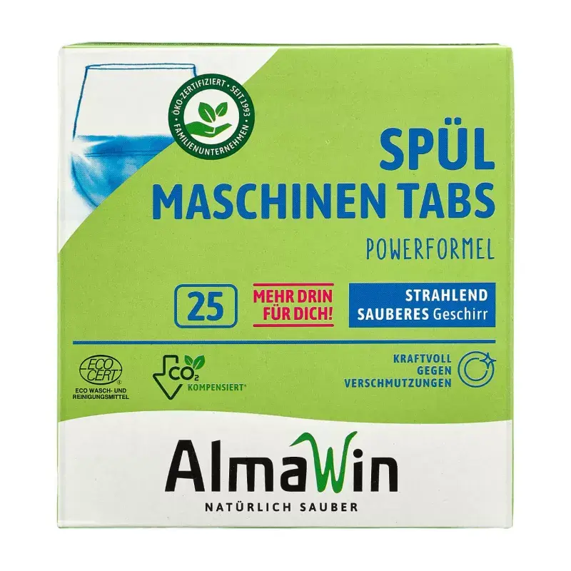 AlmaWin - Spühlmaschinentabs, 25 Stück