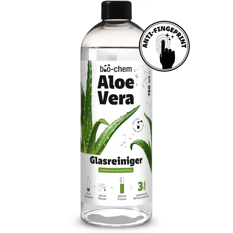 Aloe Vera Glasreiniger Konzentrat (750 ML)