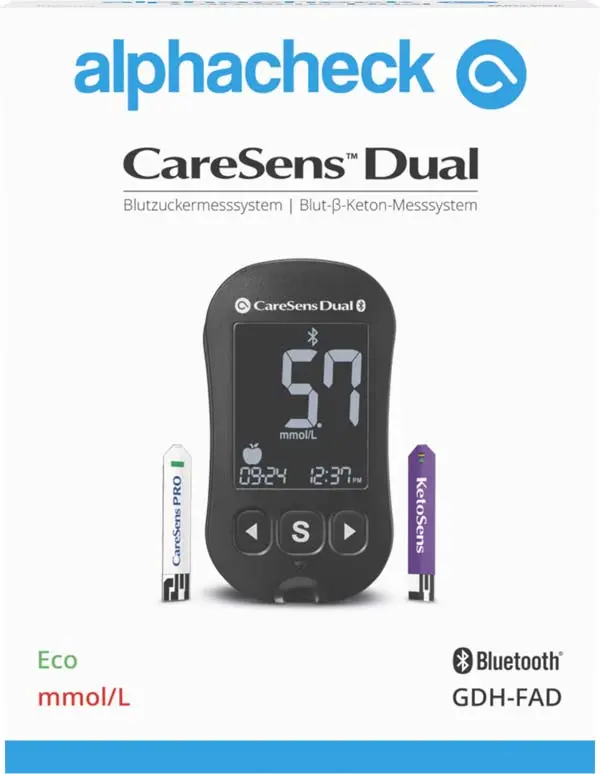 ALPHACHECK professional Blutzuckermessgerät | mmol/l eco