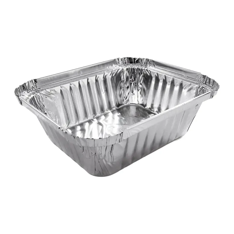 Alu-Behälter 470ml eckig 146x120x41mm - R28L 100 Stk.