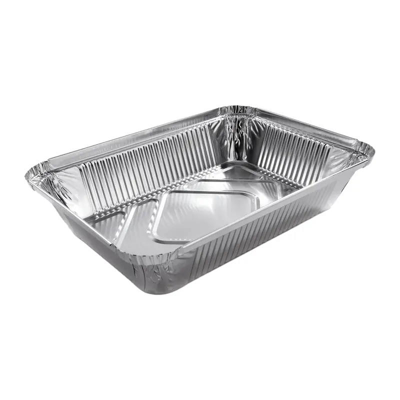 Alu-Behälter 930ml eckig 219x158x38mm - R84L 100 Stk.