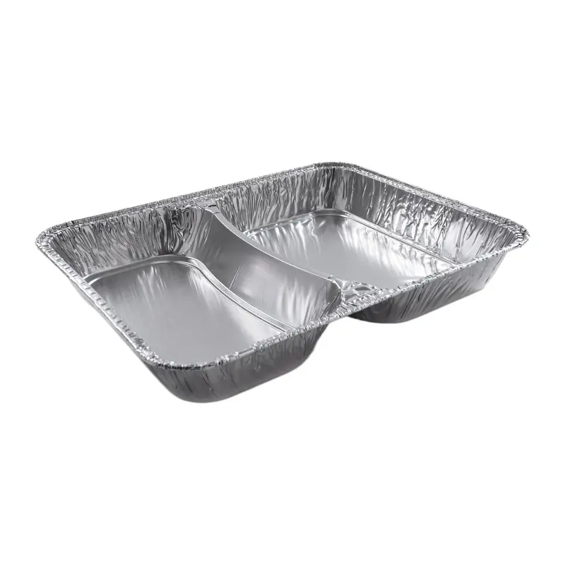 Alu-Menüsch. 2-get. 227x177x30mm -R880G 100 Stk