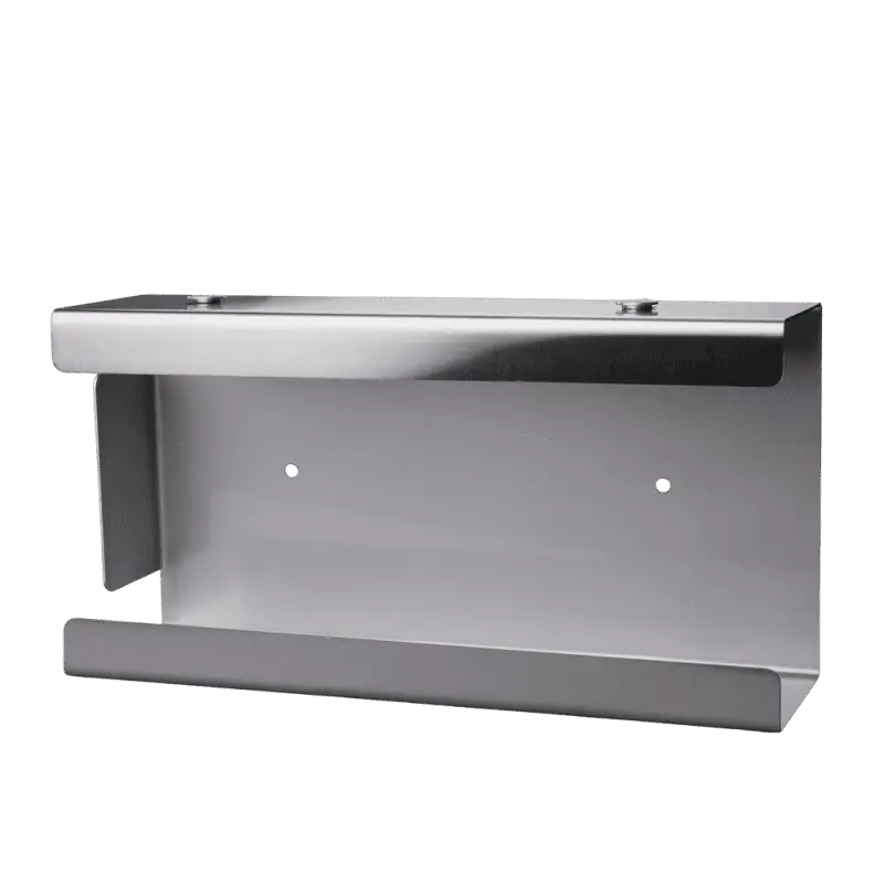 AMPri Handschuh-Dispenserhalter Edelstahl Stecksystem