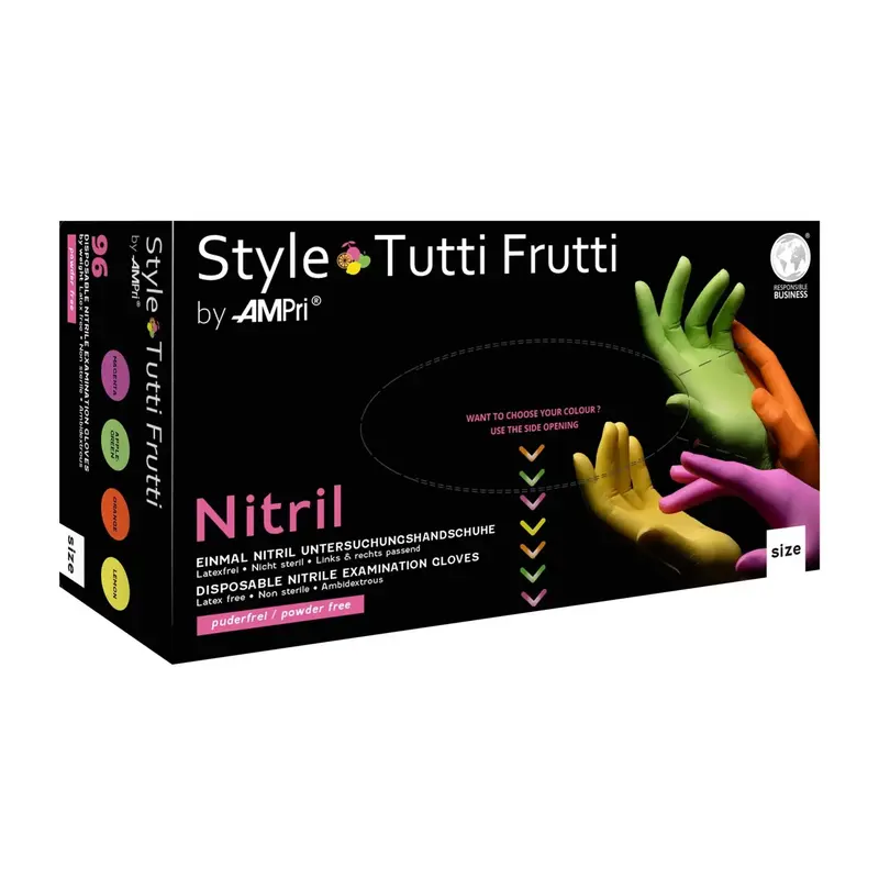 AMPri STYLE TUTTI FRUTTI Nitrilhandschuhe