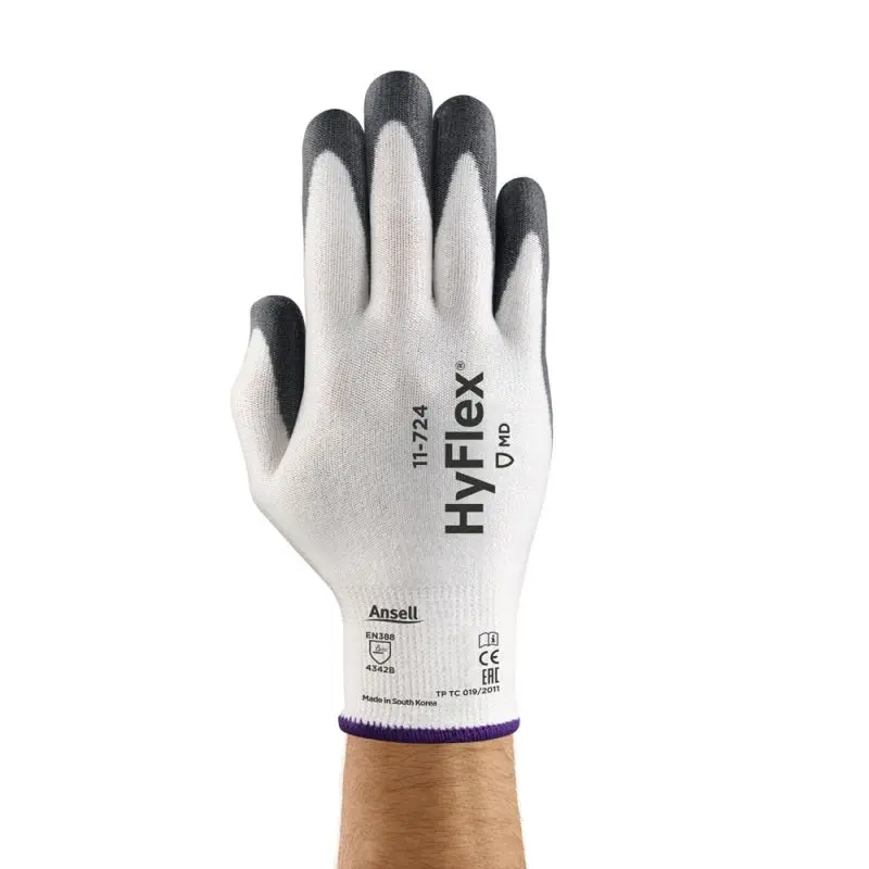Ansell Hyflex® 11-724, Mehrzweckhandschuhe, Packung mit 12 Paar