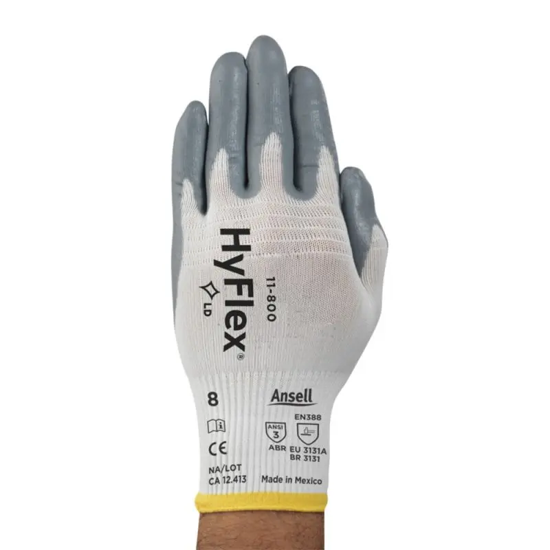 Ansell HyFlex® 11-800, Mehrzweckhandschuhe, Karton mit 12 Paar