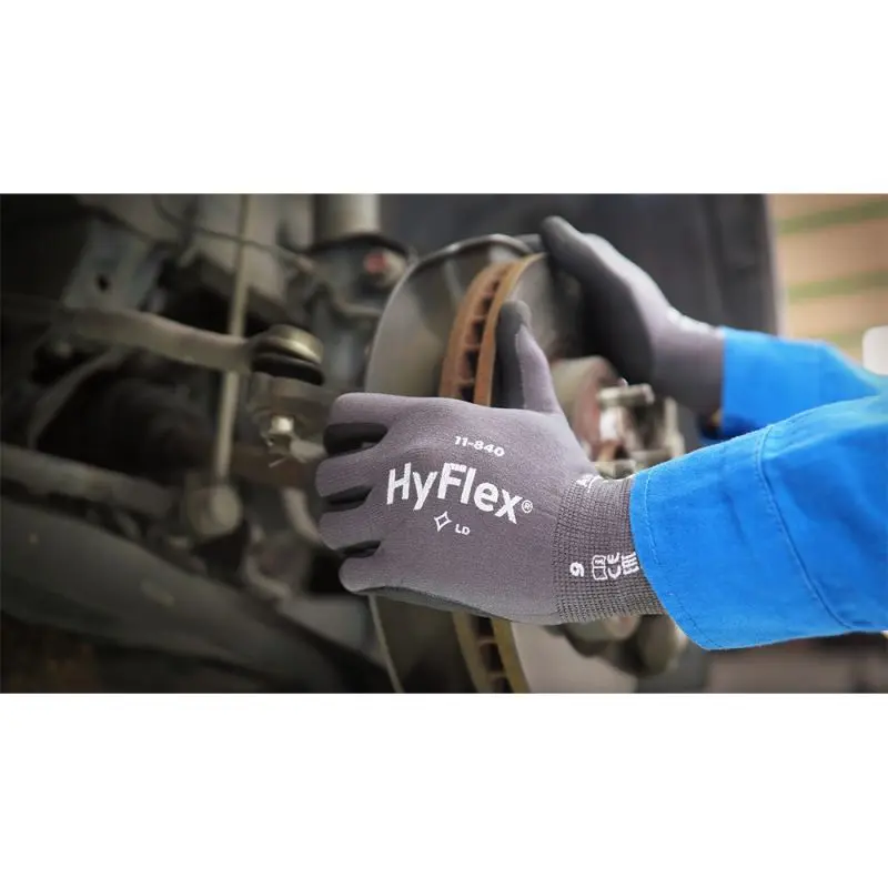 Ansell HyFlex® 11-840, Mehrzweckhandschuhe, Karton mit 12 Paar