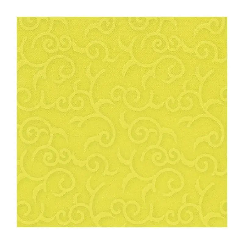 APSTAR CASALI Servietten Limonengrün 40 × 40 cm, 3-lagig – 250 Stück