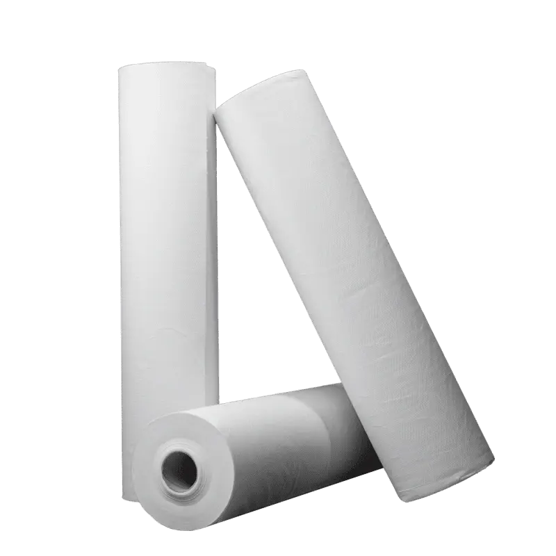 Ärztekrepp Liegenabdeckrolle 2-lagig 50 cm x 50 m weiß 9 Rollen
