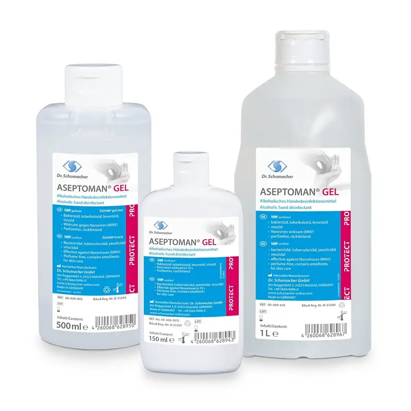 ASEPTOMAN® Gel Händedesinfektion | Dr. Schumacher