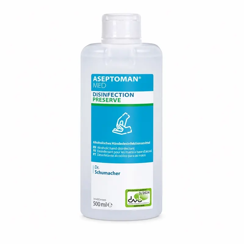 ASEPTOMAN MED Händedesinfektion 500 ml – begrenzt viruzid PLUS