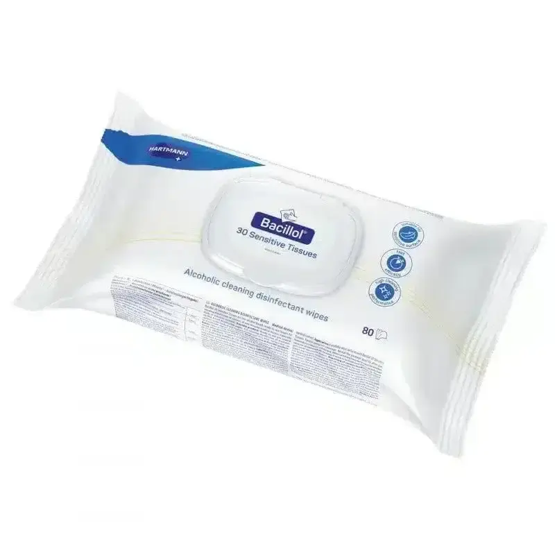 Bacillol® 30 Sensitive Tissues – 80 Tücher für empfindliche Flächen