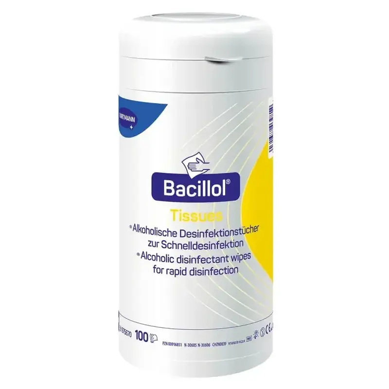 Bacillol® Tissues – Desinfektionstücher in der Spenderdose