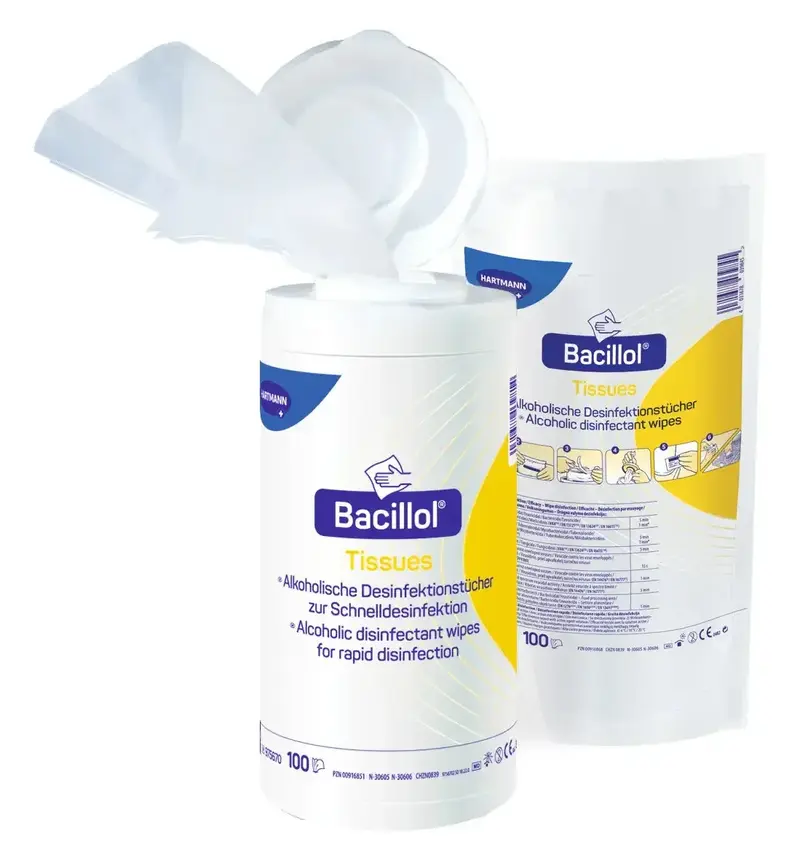 Bacillol Tissues Nachfüllpack | 100 Desinfektionstücher