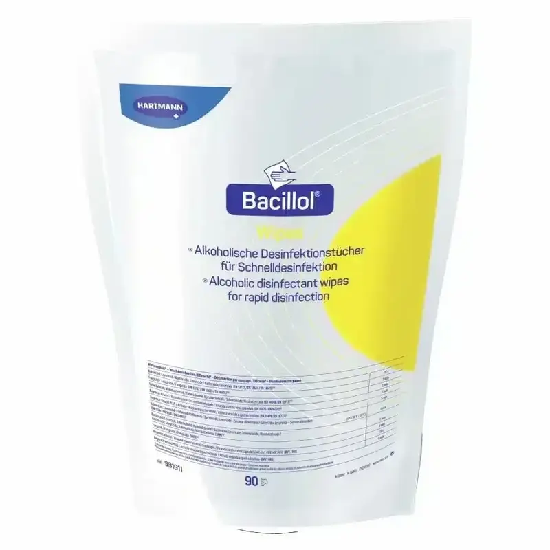 Bacillol® Wipes – Schnelldesinfektionstücher im Großformat