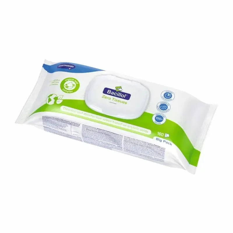 Bacillol® Zero Tissues Big Pack 160er – viruzid & plastikfrei
