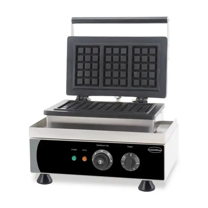 Belgische Waffeleisen - 3 Stück - 1,75 kW - 380x350x465 mm
