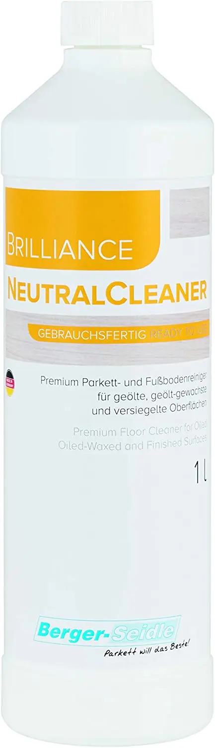 Berger-Seidle Neutral Cleaner - Premium Parkett- und Fußbodenreiniger - 1 Liter Flasche