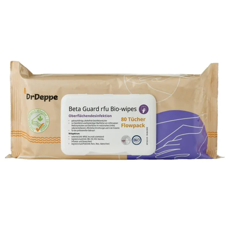 Beta Guard rfu Bio Wipes Flowpack