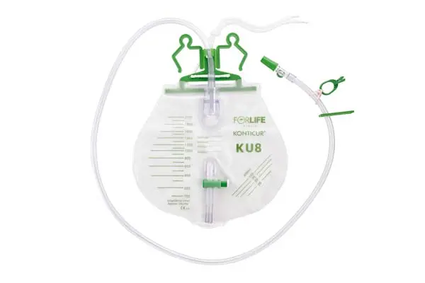 Bettbeutel 2000ml, 120cm Schlauch | 1 Stück