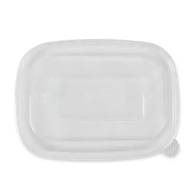 Bio Deckel für Schalen Takeaway | rPET, weiss, Karton mit 300 Stück - Artikel 400116