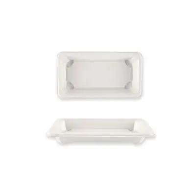 Bio Sushi Trays | Zuckerrohr, weiss, Karton mit 500 Stück - Artikel 411203