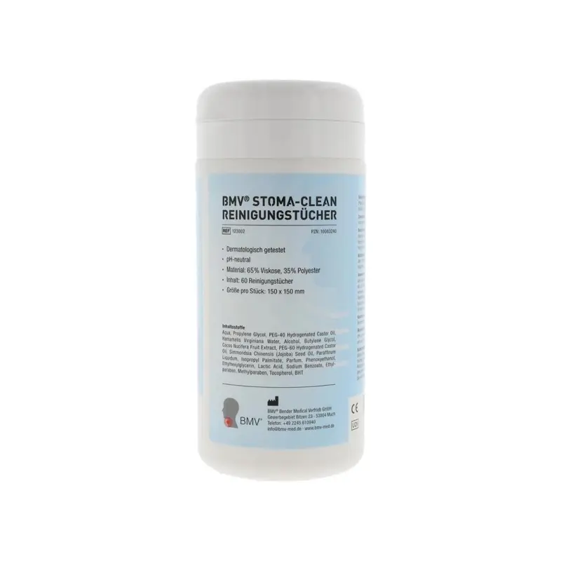 BMV Stoma-Clean Reinigungstücher | 60 Stück
