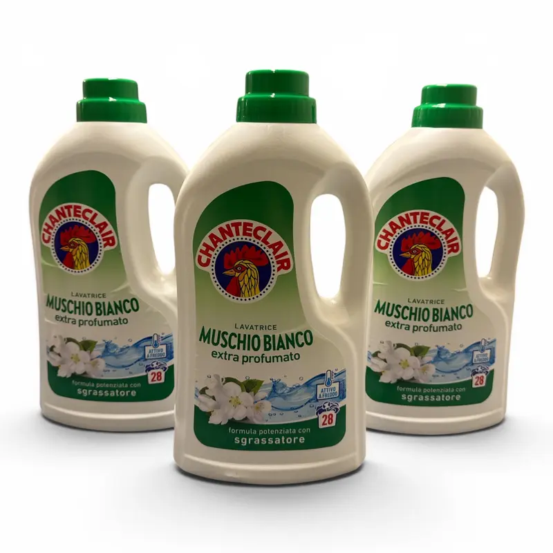Chante Clair Flüssigwaschmittel 3er Sparset - Muschio Bianco