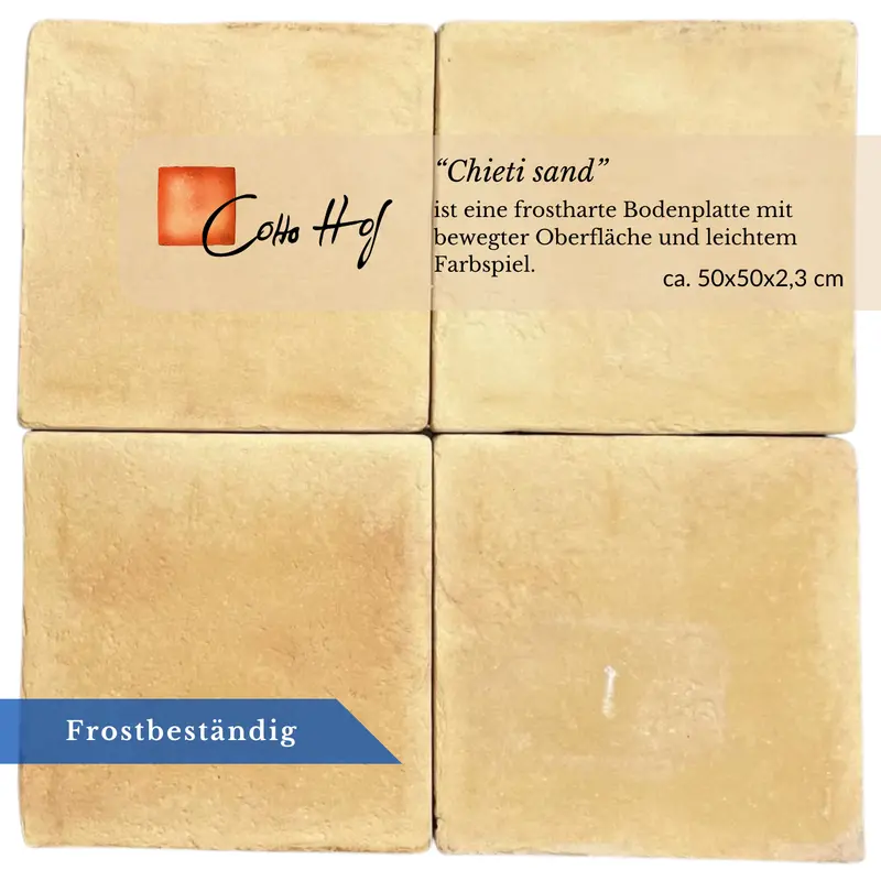 Chieti sand 50x50 cm