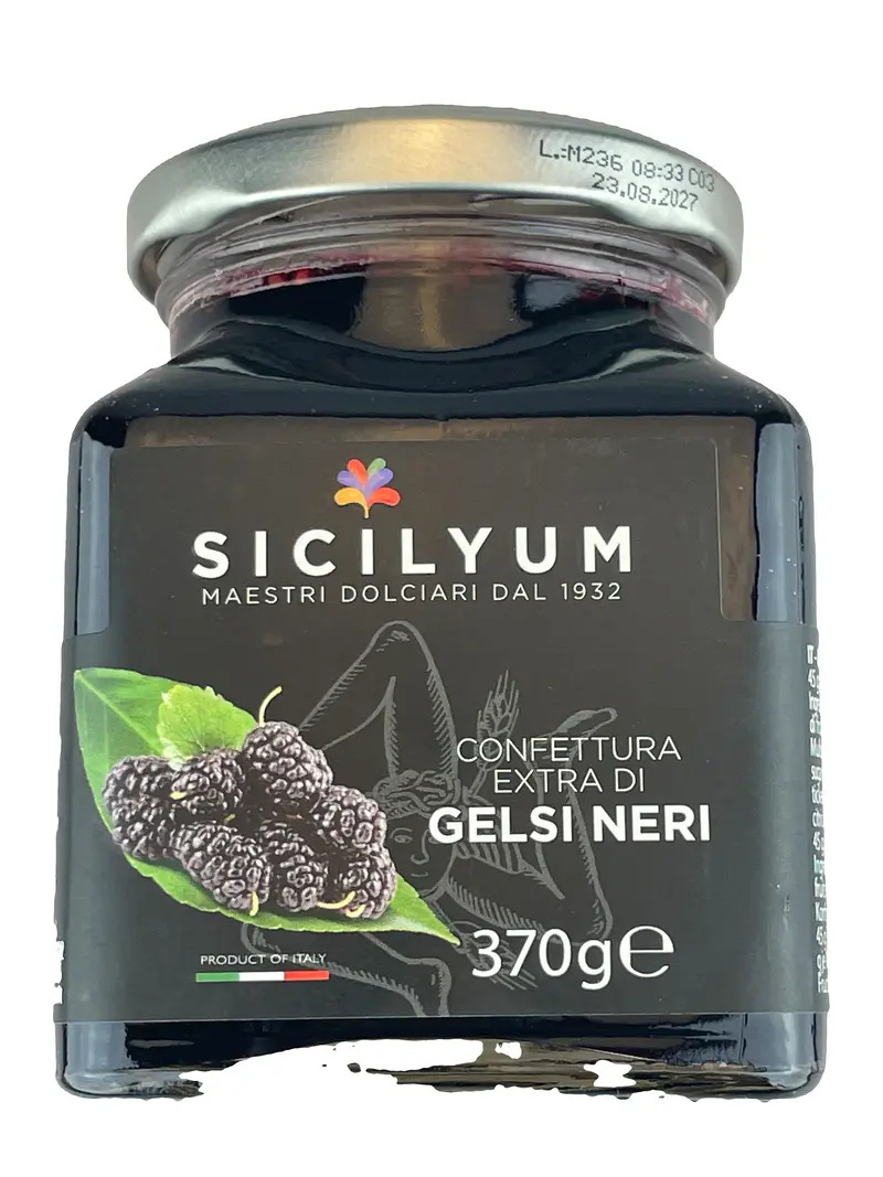 Confettura extra di Gelsi Neri - Sicilyum - Maulbeerenkonfitüre