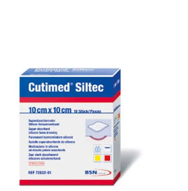 CUTIMED Siltec Schaumverb.10x20 cm nicht haftend