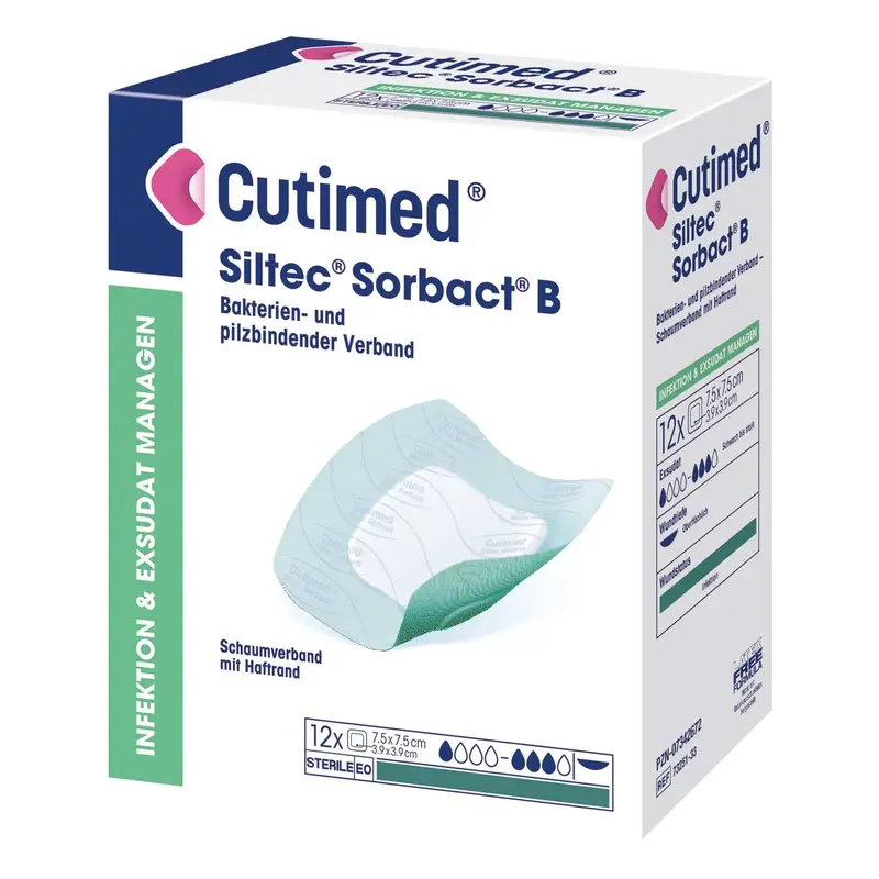 Cutimed® Siltec® Sorbact® B