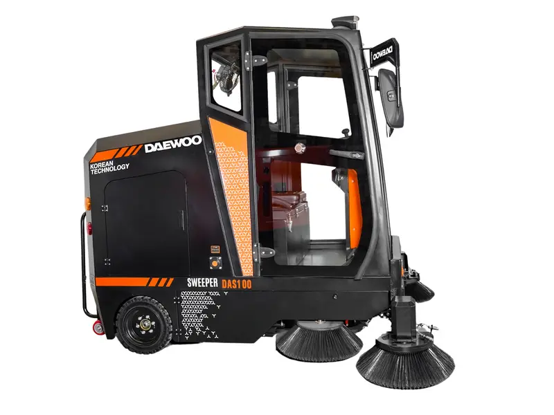 DAS100 Kehrmaschine mit Kabine Daewoo
