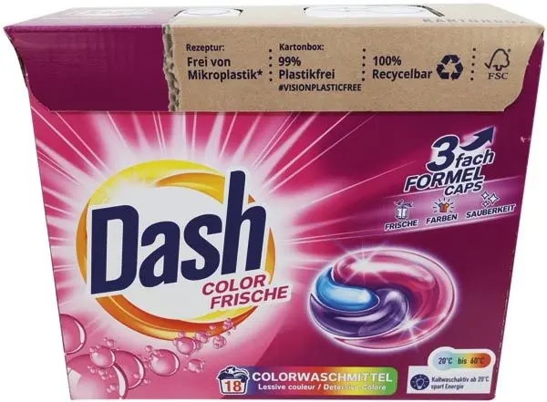 Dash Caps 3in1 18WL Color