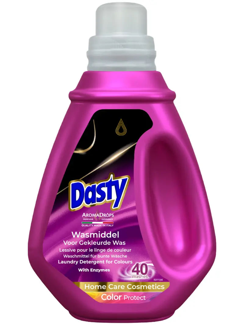 Dasty Color Protect Vloeibaar Wasmiddel – Gekleurde Was – 1,5 Liter – 40 Wasbeurten