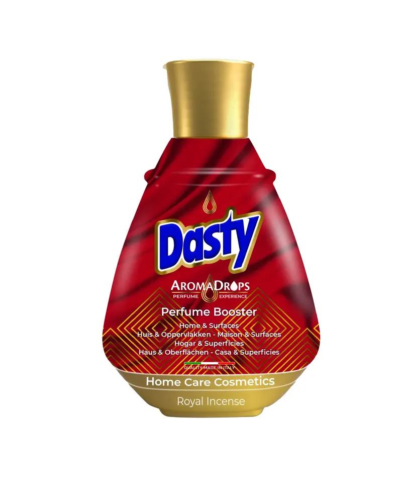 Dasty Diffuser Geur Aroma Drops Royal Incense 240ml – Geurdruppels voor Huis, Diffuser, Dweilwater, Stofzuiger & Badkamer Luchtverfrisser
