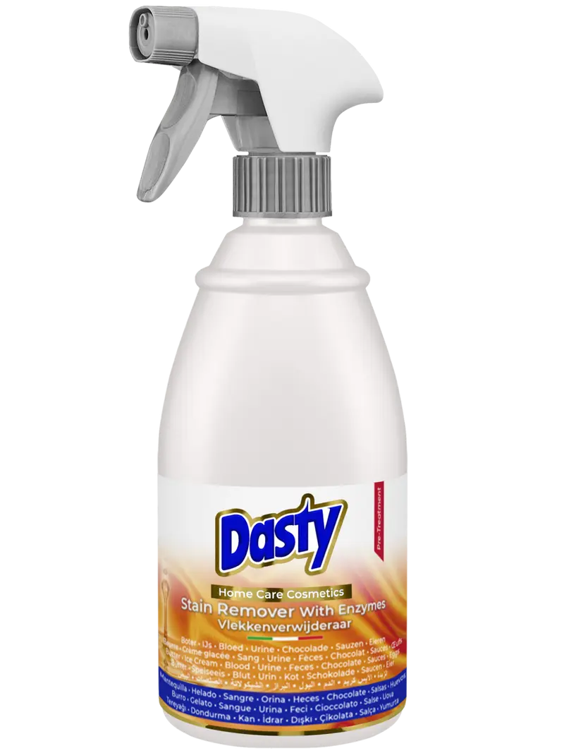 Dasty Vlekkenverwijderaar Enzymen 600 ml – Tegen Bloed, Gras, Modder en Sausvlekken