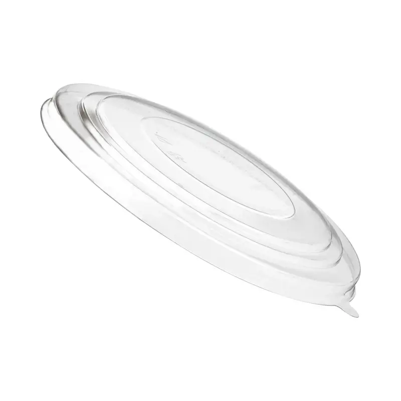 Deckel für Salatschalen 1100ml transparent aus PET, 50 Stk.FSC® 165mm