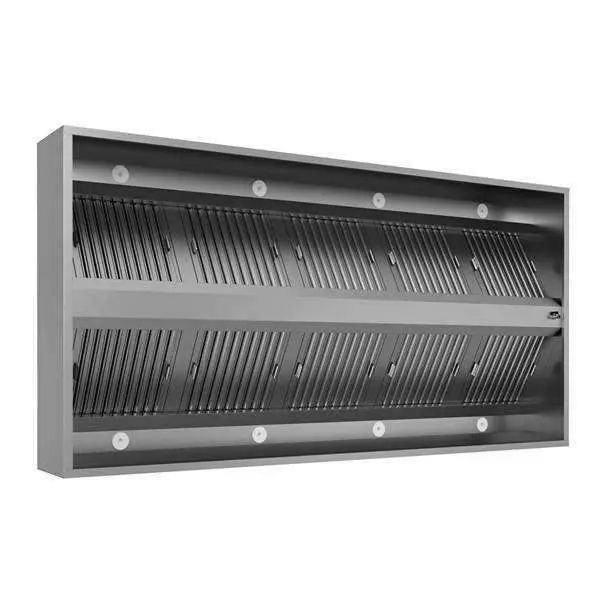 Deckenhaube - B2000xT1500xH400 - mit Filter & Lampe