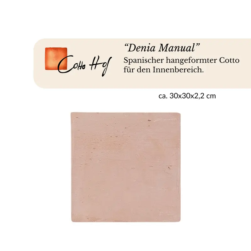 "Denia Manual" 30x30 cm