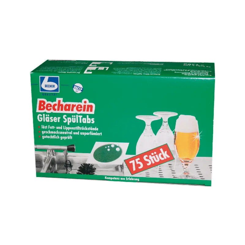 Dr. Becher Becharein Gläser SpülTabs,  750g | Packung (750 g)