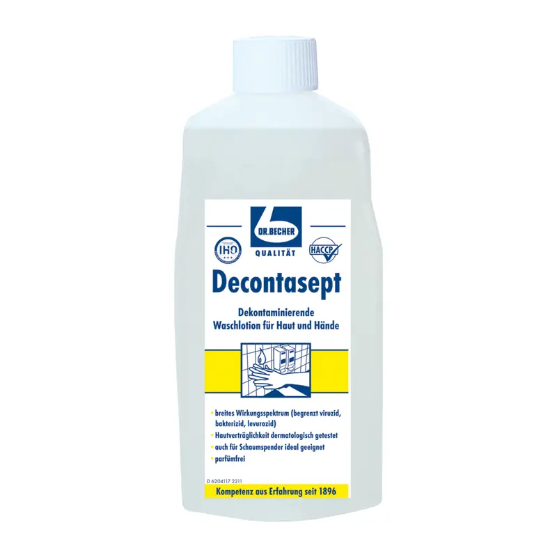 Dr. Becher Decontasept Waschlotion - 1 Liter | Flasche (1 l)