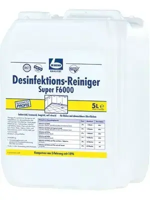 Dr. Becher Desinfektions Reiniger super F6000 | 5l