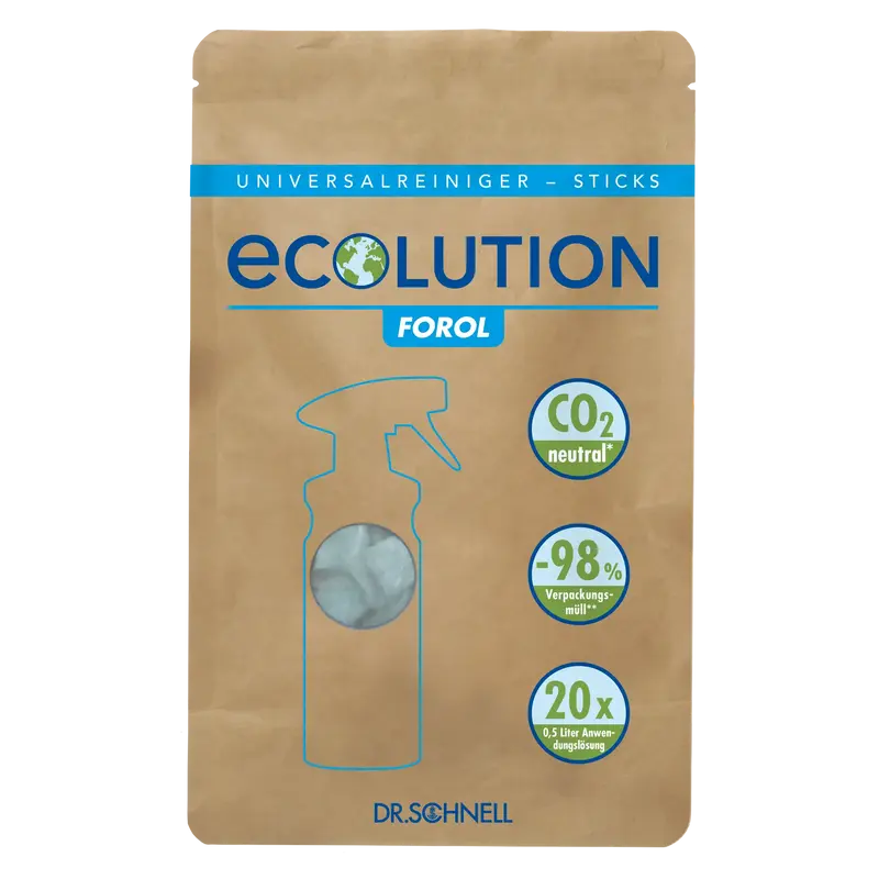 DR. SCHNELL Ecolution FOROL Sticks, 1 Beutel a 20 Sticks