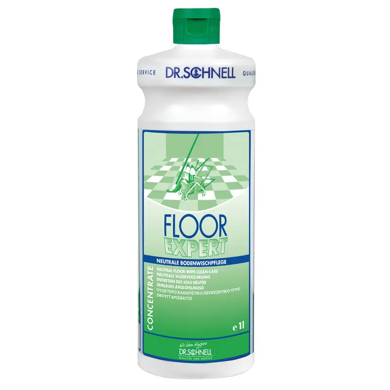 Dr. Schnell Floor Expert Bodenwischpflege - Neutrale Wischpflege - 1 Liter Flasche