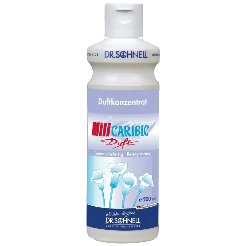 Dr. Schnell MILI CARIBIC DUFT | Duftkonzentrat mit Sommerbrise 12 Stück a 200ml