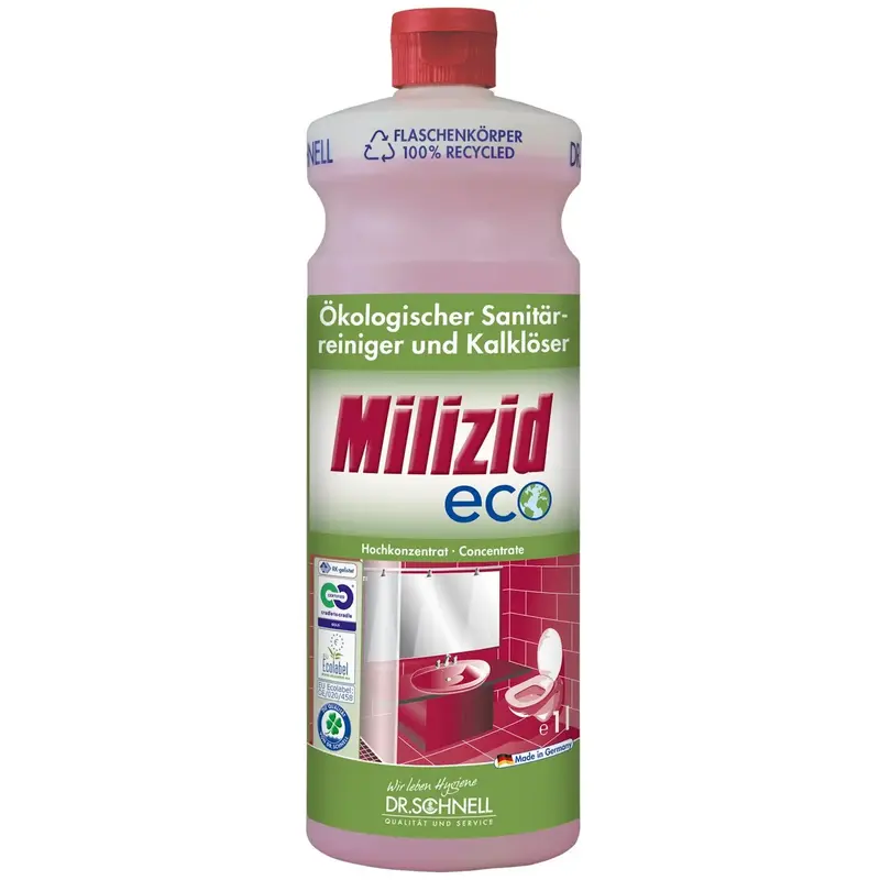 Dr. Schnell MILIZID ECO - Ökologischer Sanitärreiniger und Kalklöser
