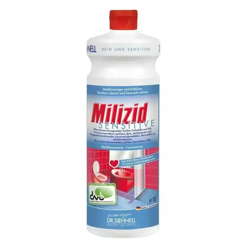 Dr. Schnell MILIZID SENSITIVE | Sanitärreiniger und Kalklöser
