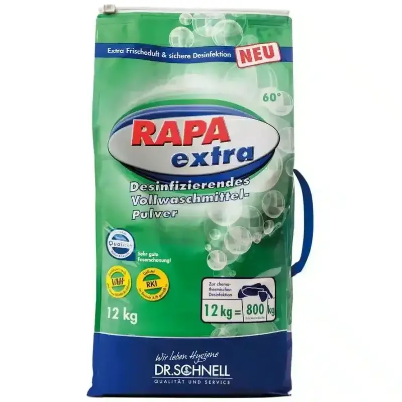 Dr. Schnell RAPA EXTRA | Desinfektionswaschmittel | 12kg Pulver